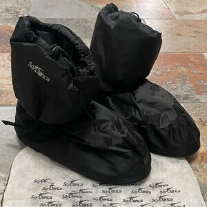 So Danca Black Dance Booties